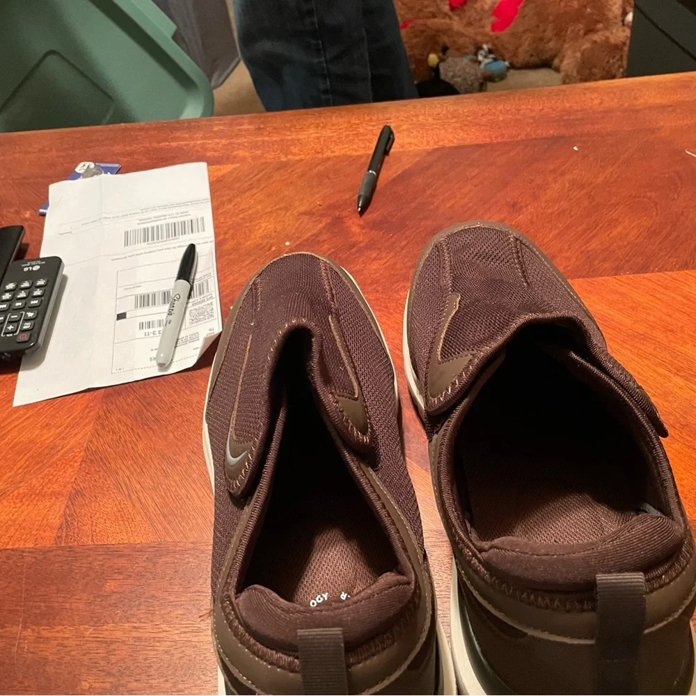 Men's Brown Slip-On Shoes - Picture 3 of 5